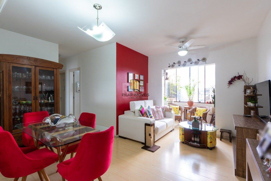 Apartamento para Venda - 76.6m², 3 dormitórios, 1 vaga - Nonoai