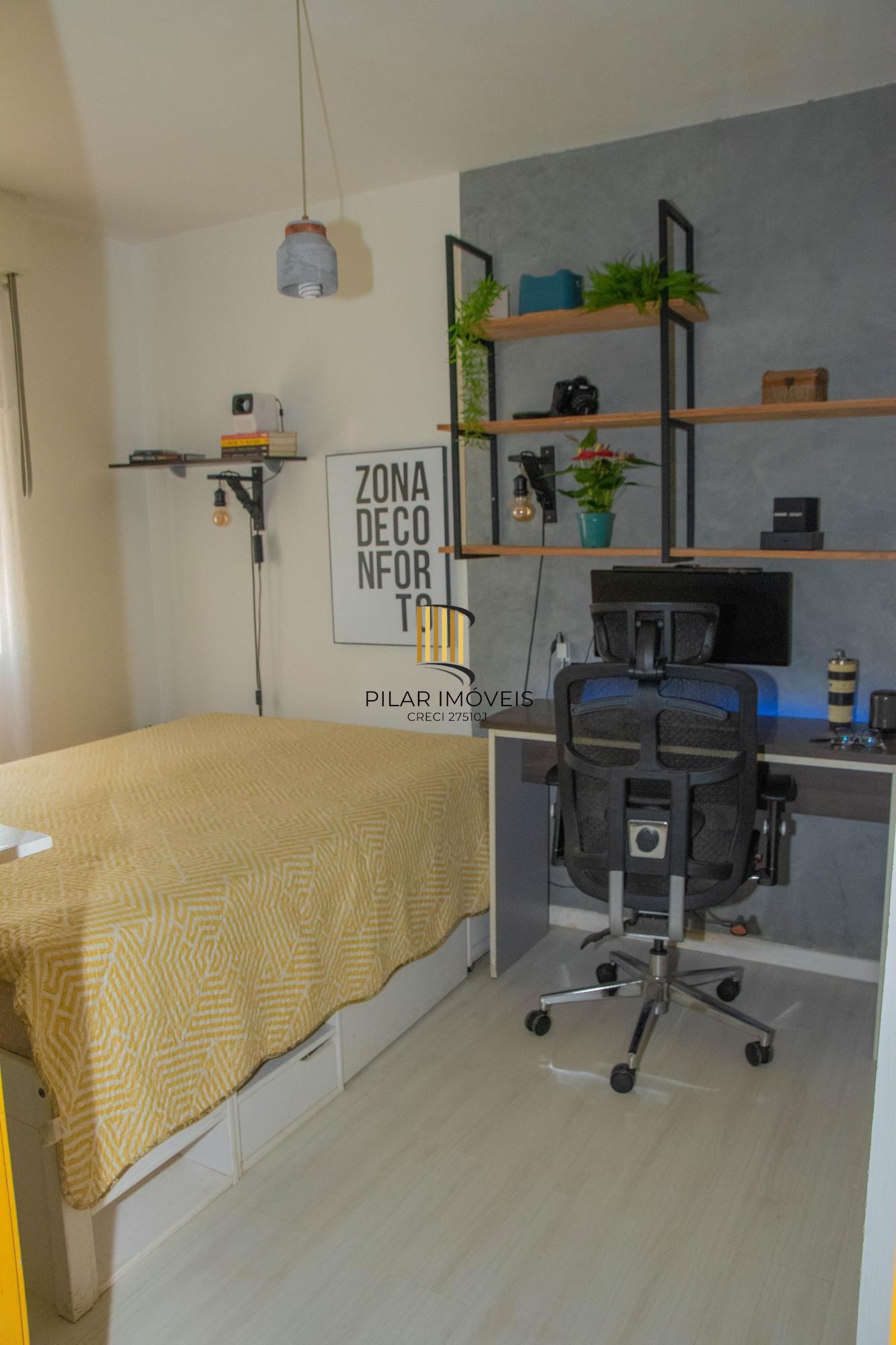 Apartamento 1 quarto, reformado, 35m² privativos - Bairro Camaquã