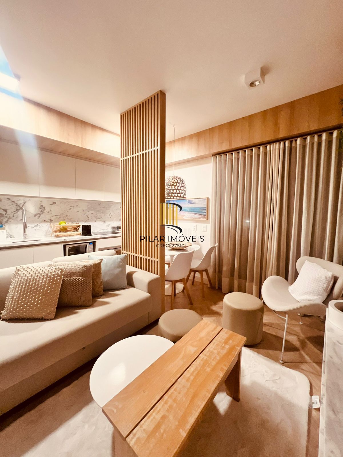 Apartamento de 1 dormitório no Anita Residence