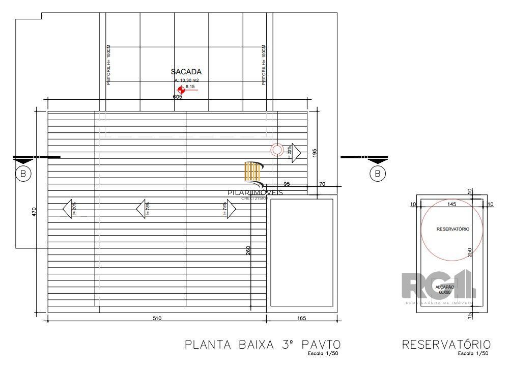 Casa Condominio 3 Dormitório(s) Bairro Espirito Santo