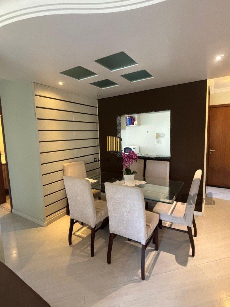 Apartamento mobiliado, 3 quartos, 1 vaga escriturada, elevador, infra - Alto Petrópolis