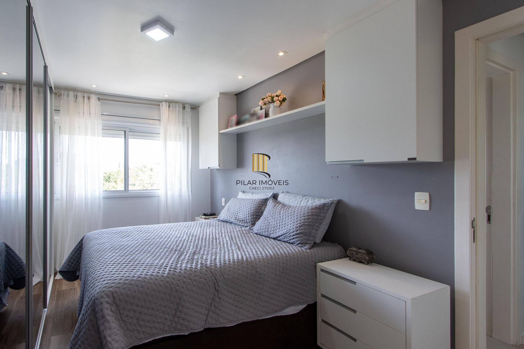 Apartamento MOBILIADO à venda - 2 dormitórios, suíte - Vista  perene