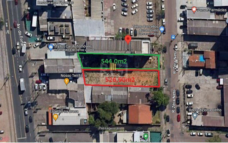Terreno plano | 526,90m2 | Bairro Cristo Redentor