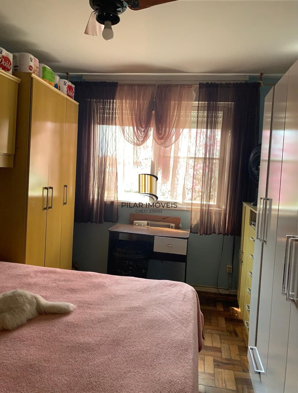 Apartamento de frente, com 3 dormitórios e 69,84 m² privativos.