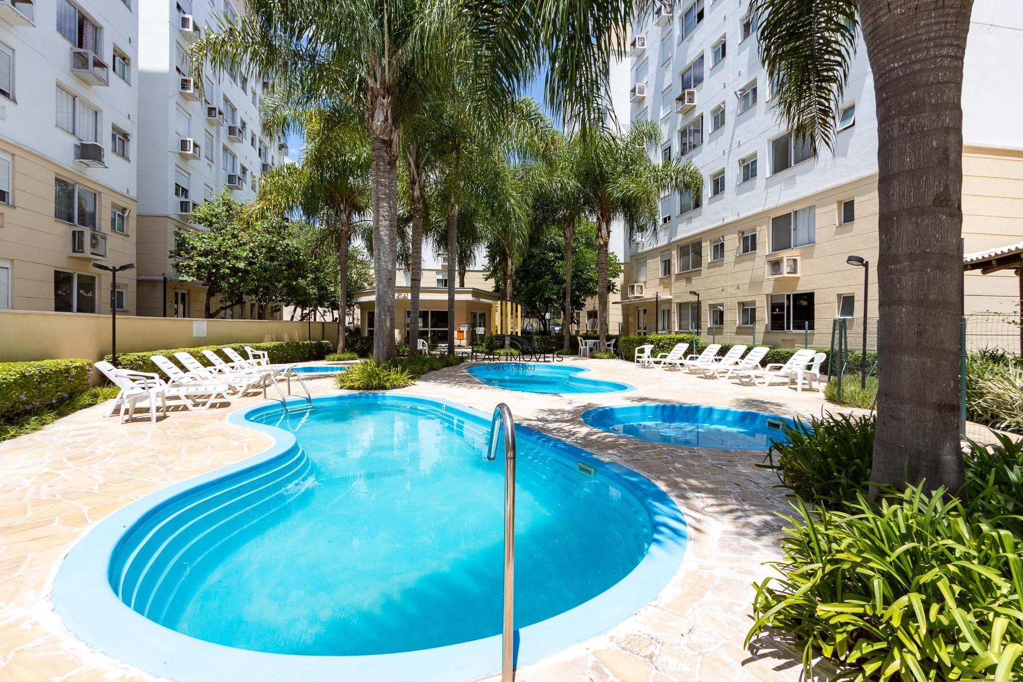 Apartamento 2 quartos, 1 vaga escritura, elevador - Bairro Cristal