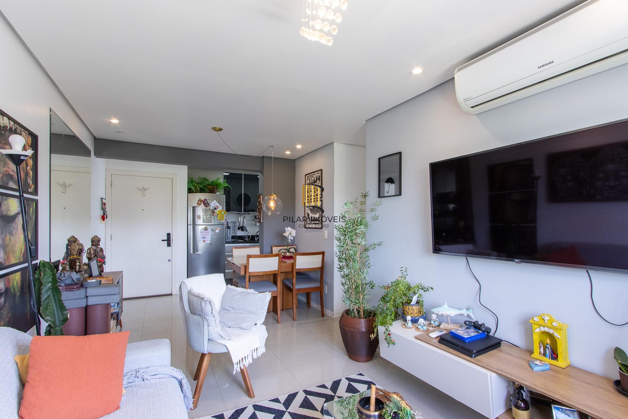 Apartamento MOBILIADO à venda - 2 dormitórios, suíte - Vista  perene