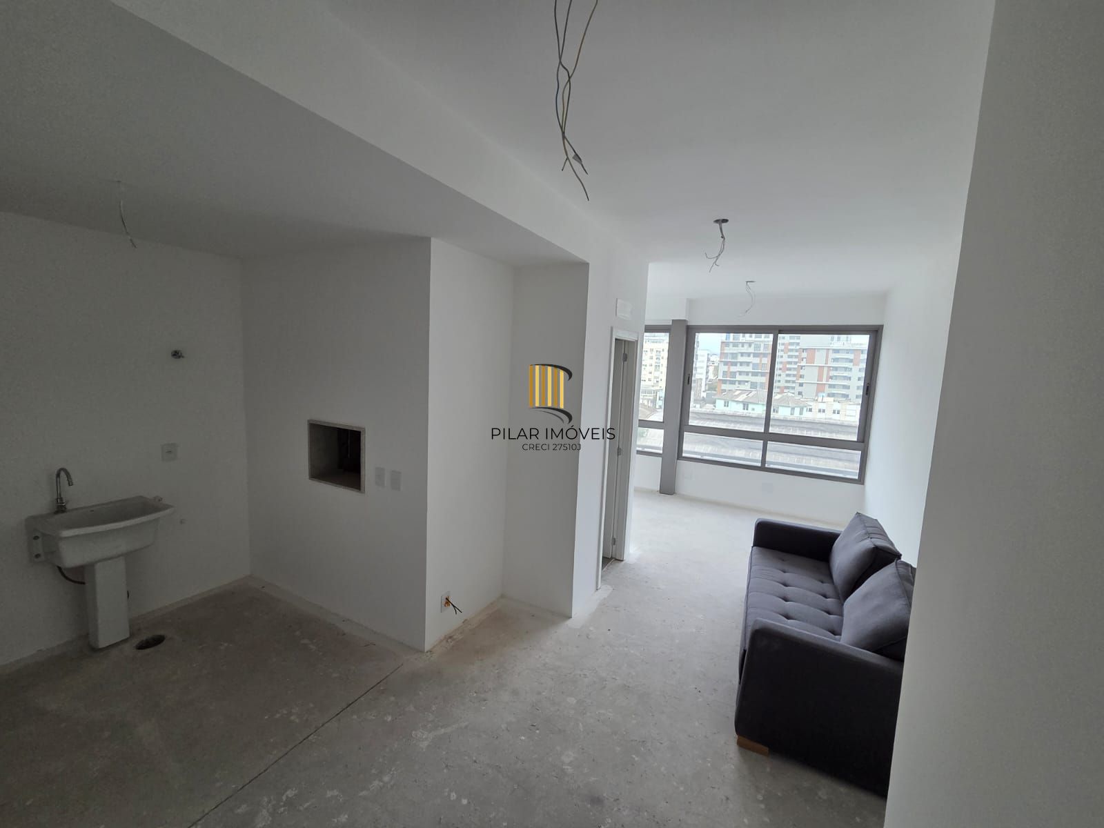 Apartamento de  dormitório no condomínio Artsy Cidade Baixa.