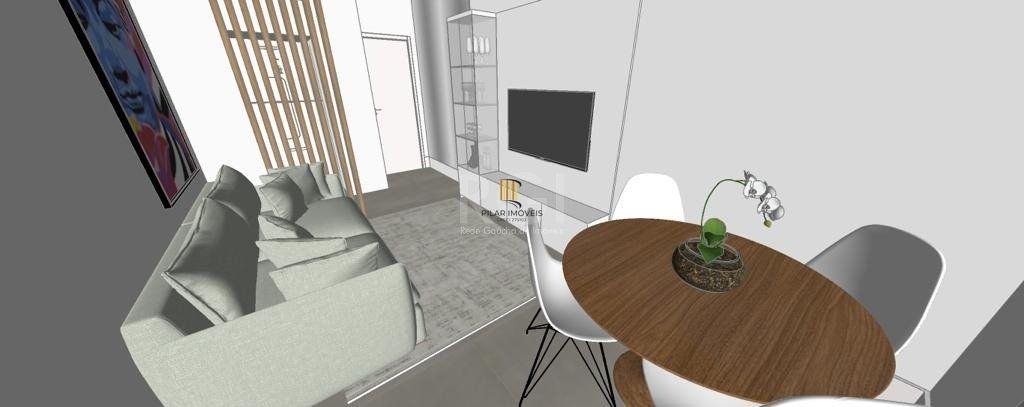 Apartamento 2 dormitórios no bairro Morro Santana