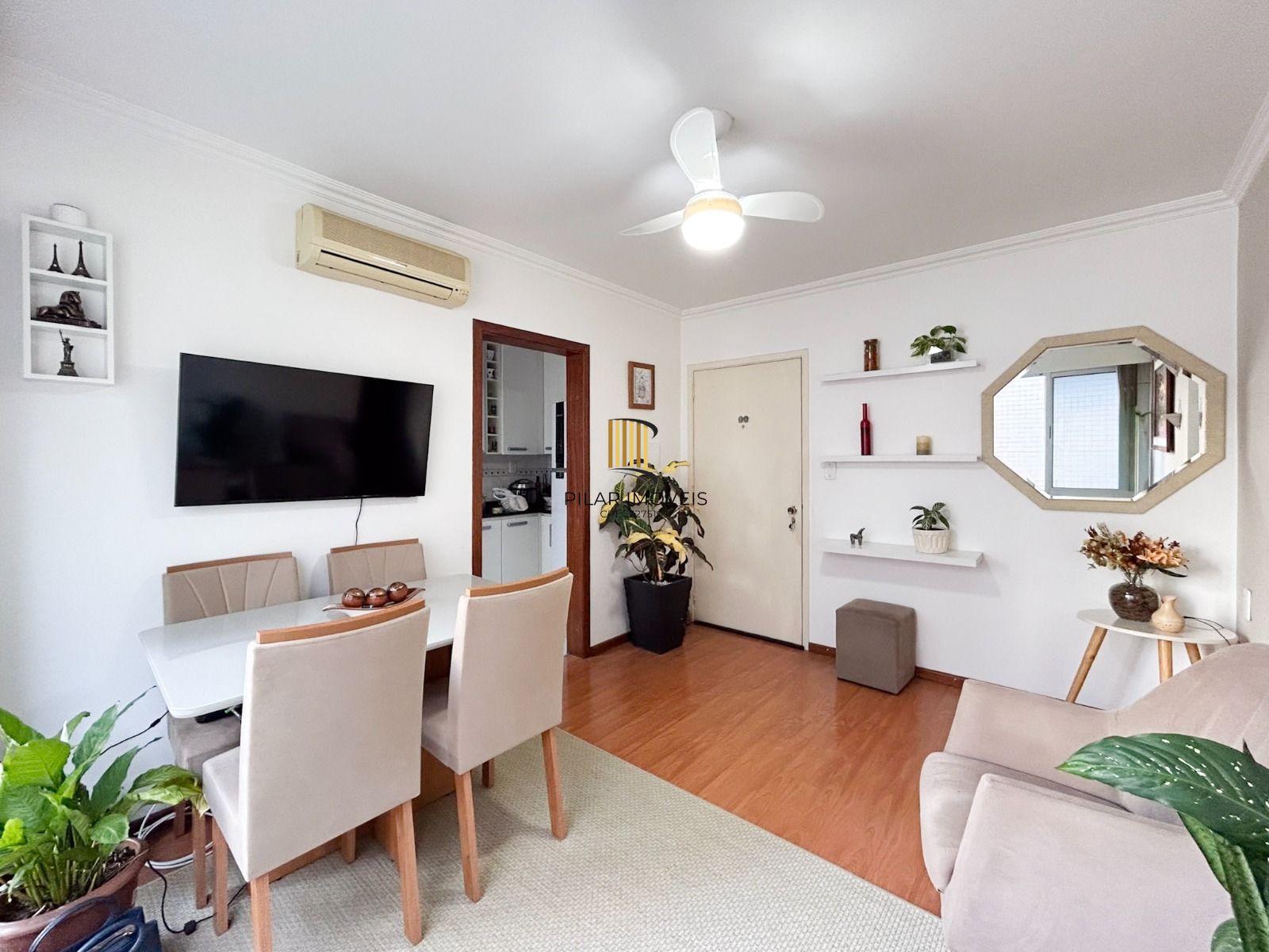 Apartamento 1 dormitório com vaga de garagem no Cristal - Pilar Imóveis