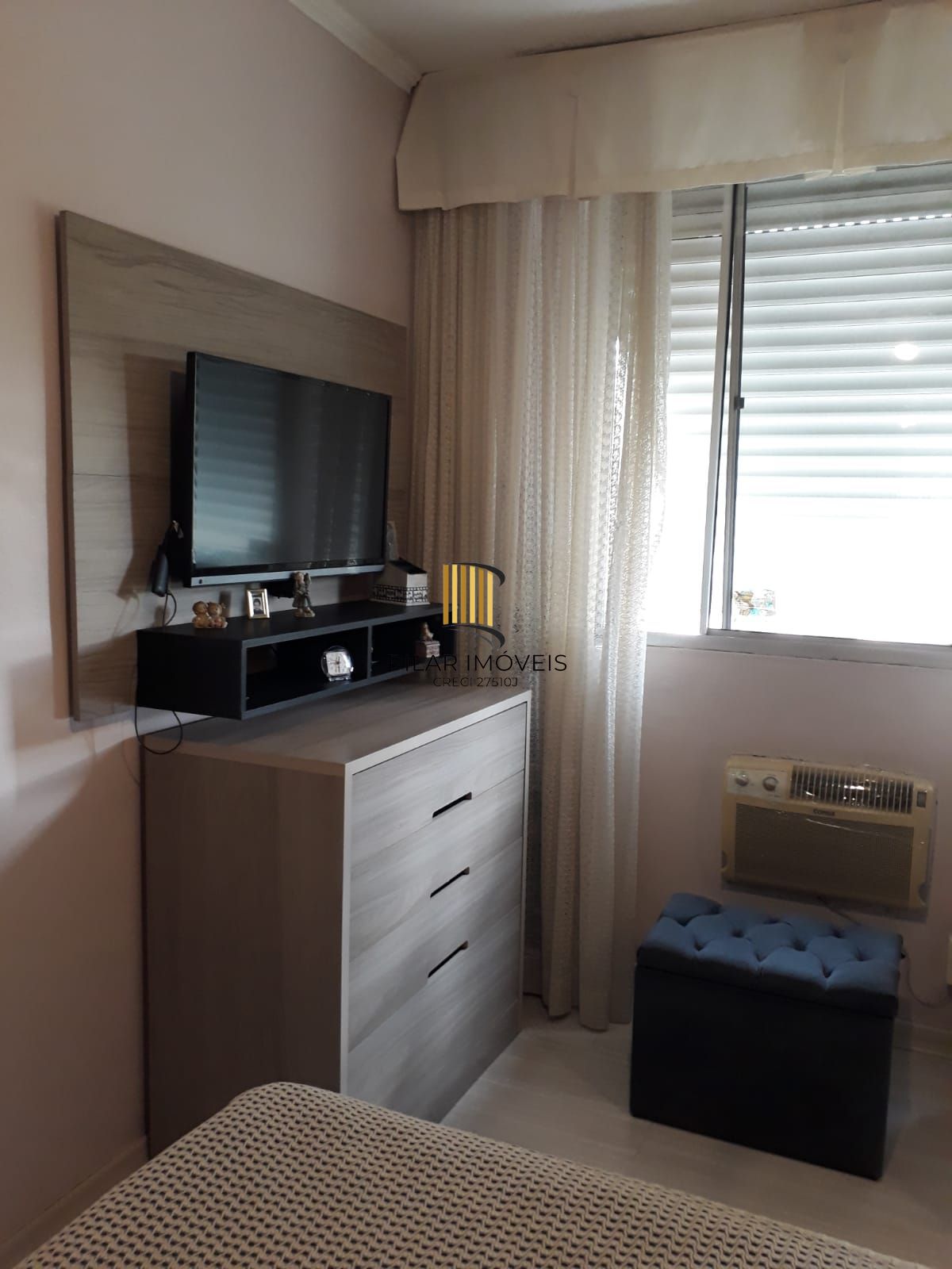 Apartamento de 52m², 1 dormitório, no Bairro Vila Nova, infraestrutura completa.