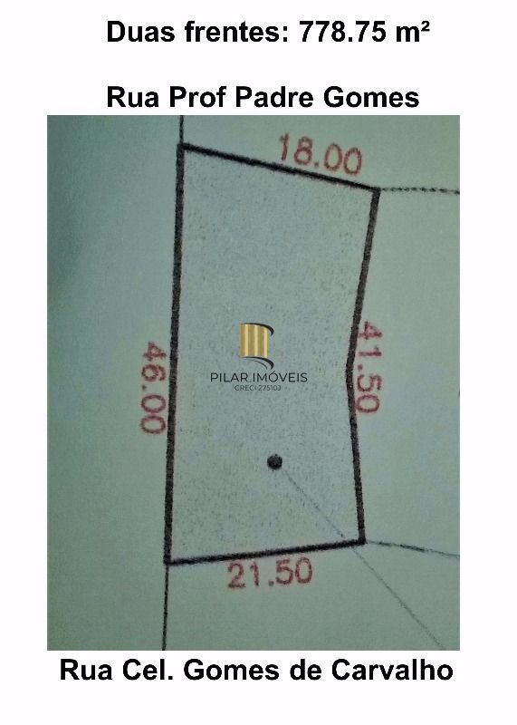 Terreno para Venda - 778m², Sétimo Céu