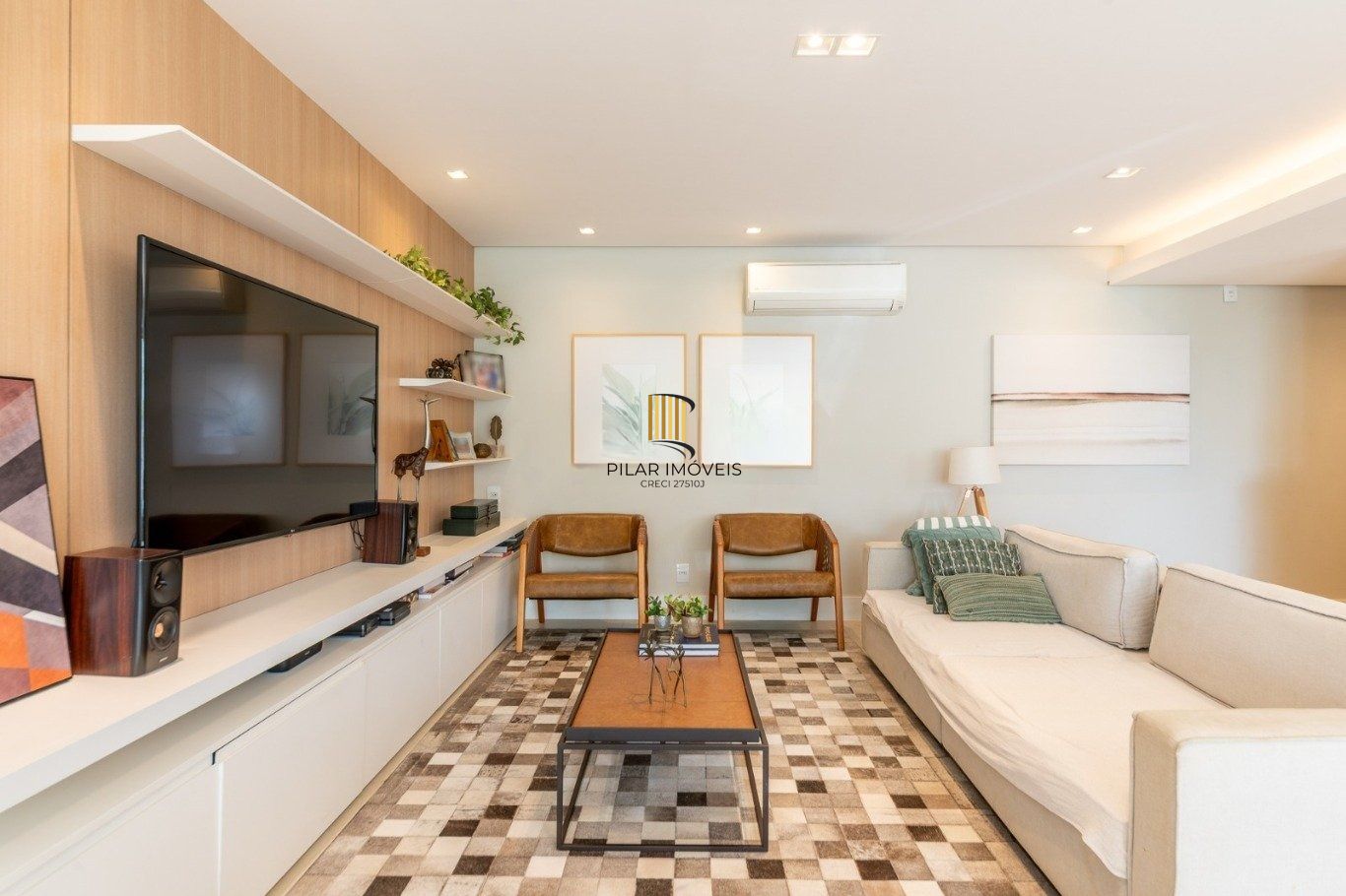 Apartamento Garden com 132m² e 3 dormitórios, 1 suíte, 3 vagas