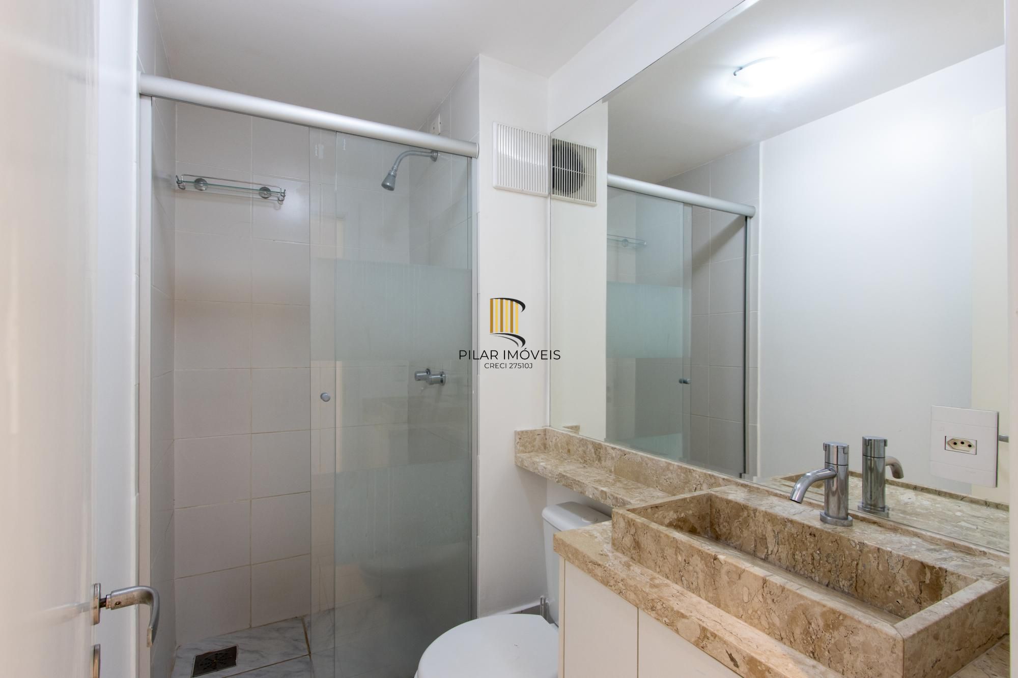 Apartamento no Bairro Cristal de 3 dormitórios,1 Suíte, Semi mobiliado com 1 vaga escriturada