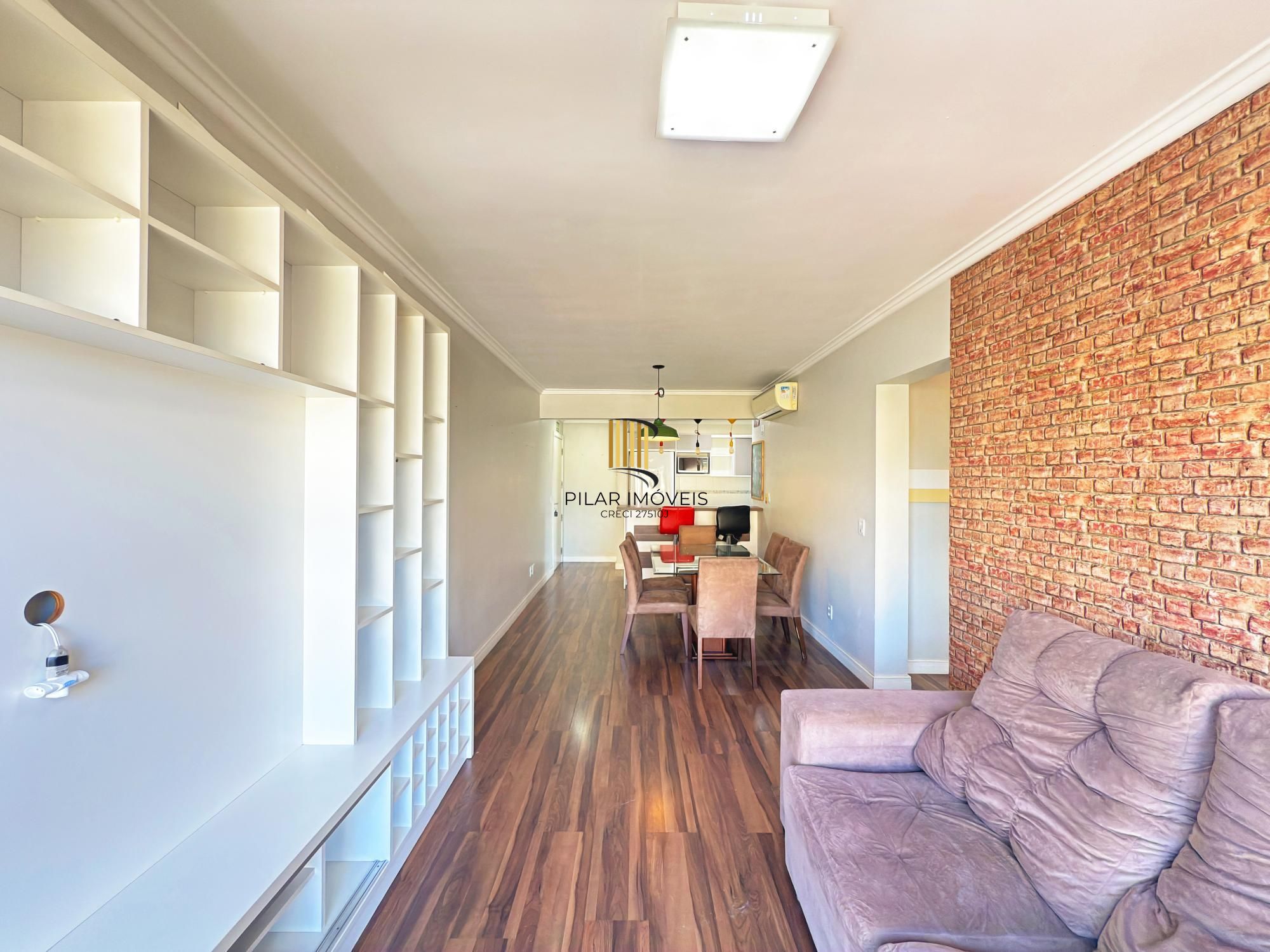 Apartamento 2 dormitórios 1 suíte 74,14m² com elevador.