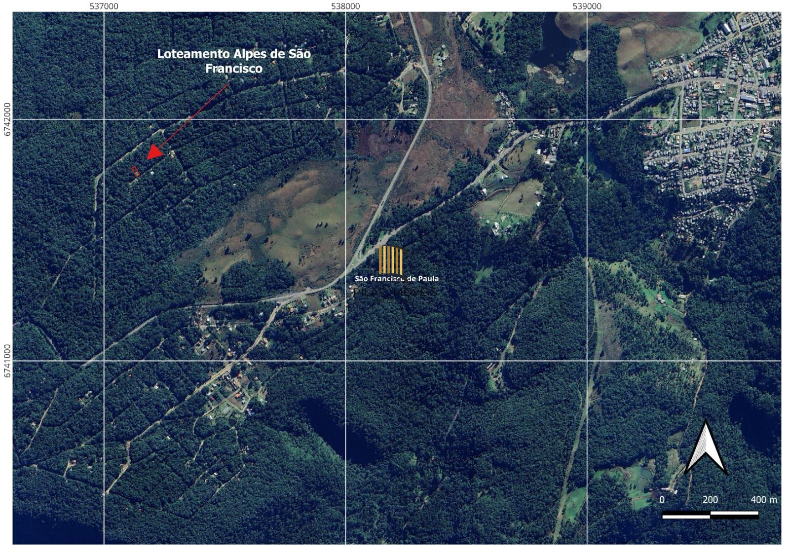 Lote Alto Padrão em São Francisco de Paula – 600m² com Vista para as Montanhas