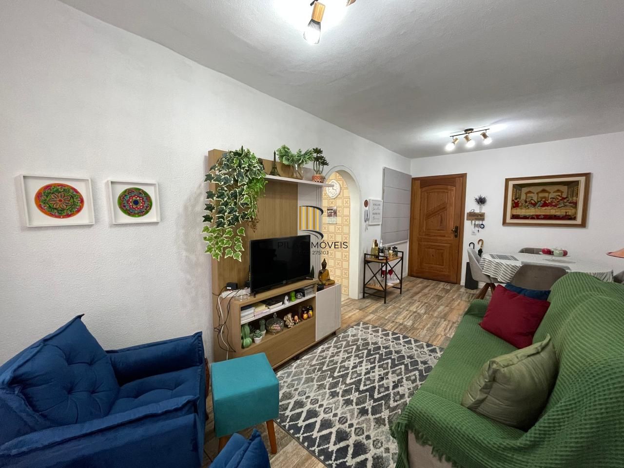 Apartamento 01 dormitório bairro Triteza com 47,06m² privativos.