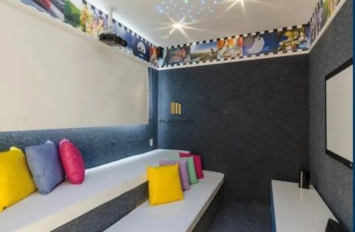 Apartamento com 202m², 3 suítes, lareira, churrasqueira, 3 vagas, infraestrutura completa, no Bela Vista.