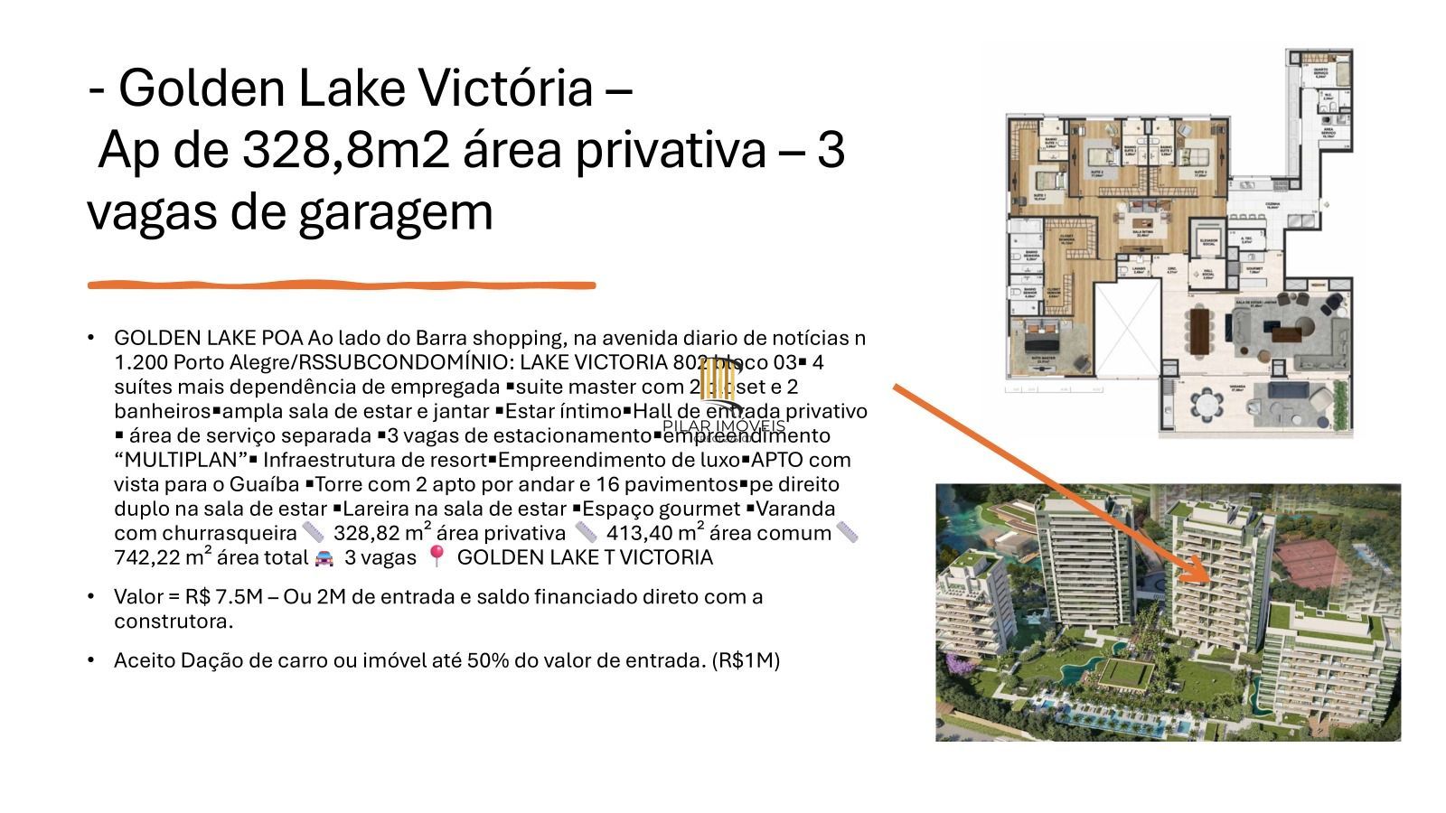 Apartamento 3 dormitórios no bairro Tristeza