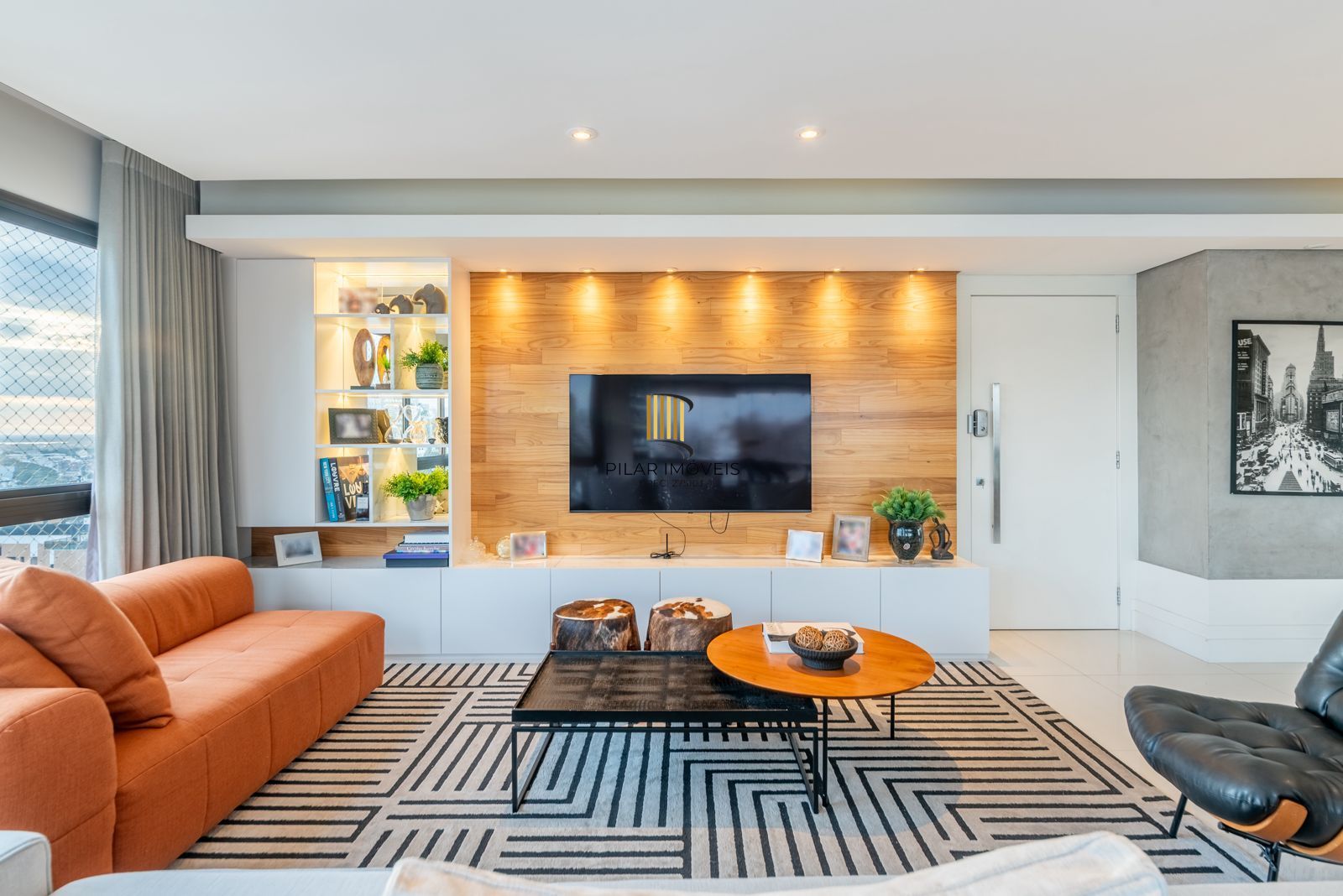 Apartamento exclusivo, decorado com requinte e uma vista incrível!