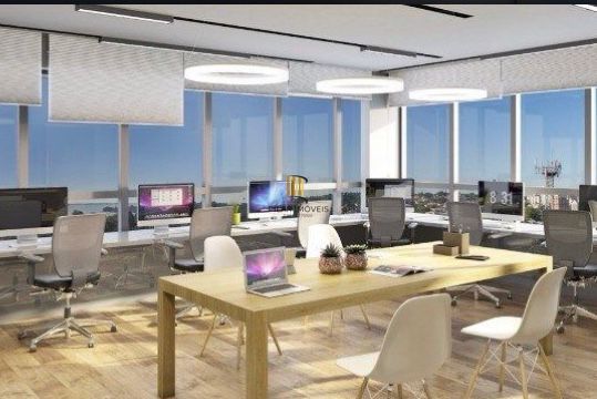 Sala comercial no MW, 52m² privativos - Bairro Tristeza