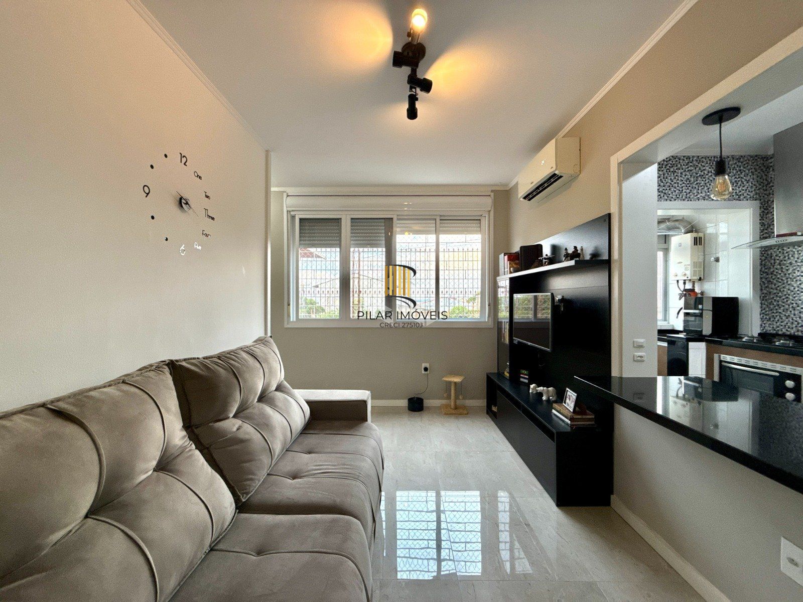 Apartamento 1 dormitórios à venda, vaga coberta - Bairro Jardim Lindóia - Pilar Imóveis