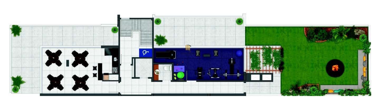 Apartamento Garden 2 dormitórios no bairro Bela Vista