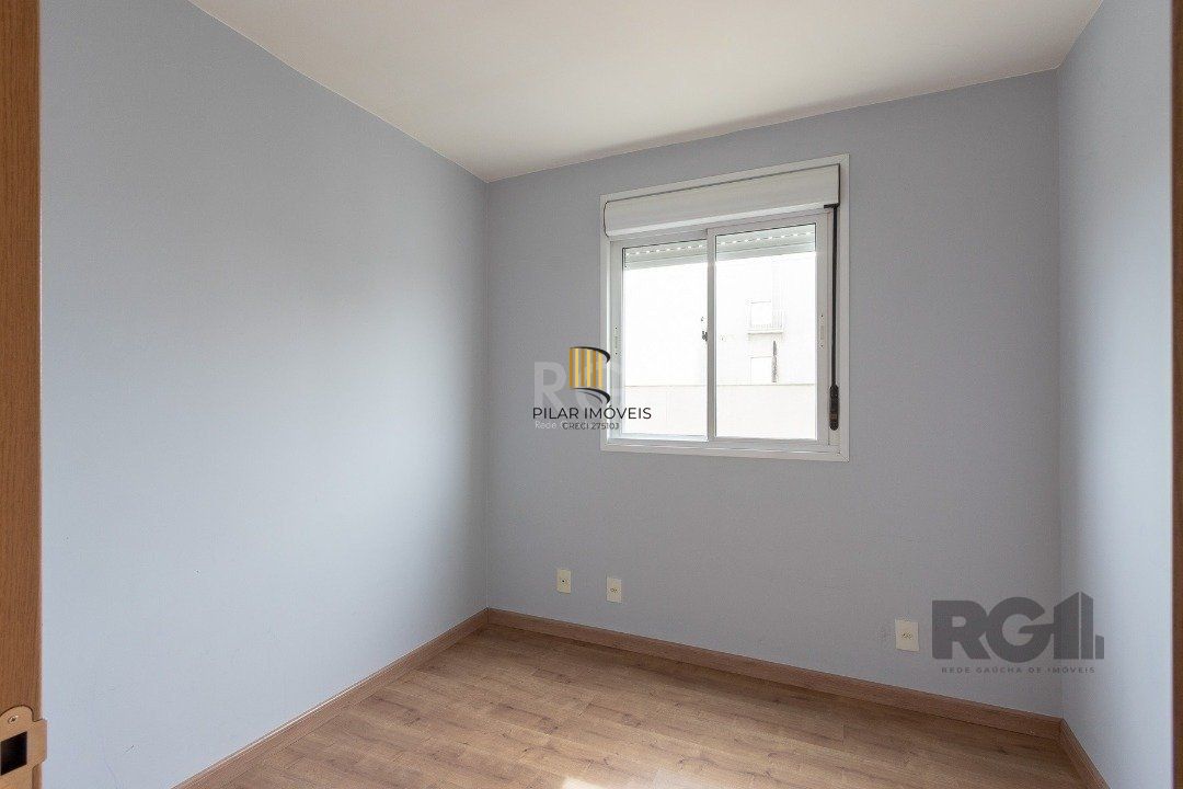 Apartamento de 50,85m2, 2 dormitórios, 1 banheiro e 1 vaga escriturada.