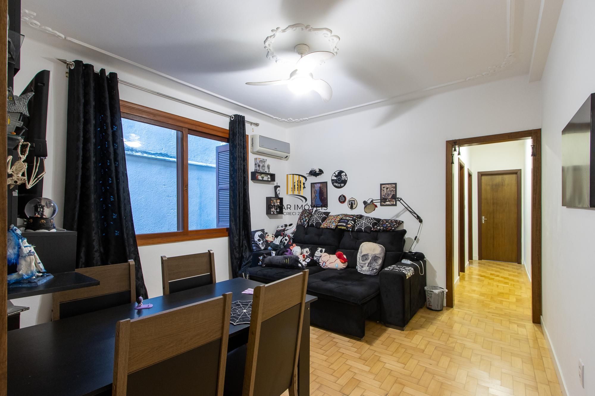 Apartamento Semi-mobiliado de 2 Quartos no Bairro Bom Fim - Pilar Imóveis