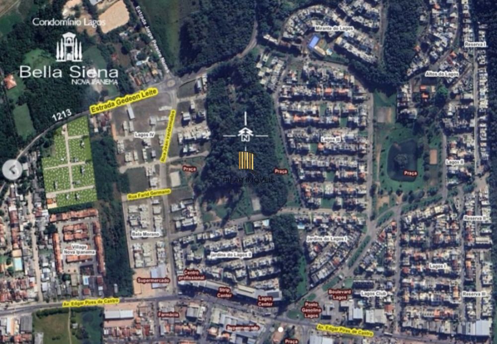 Terreno no Condomínio Lagos Bella Siena