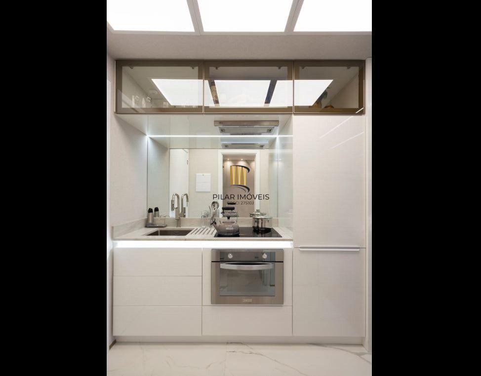 Apartamento 1 dormitório, banheiro social e cozinha americana