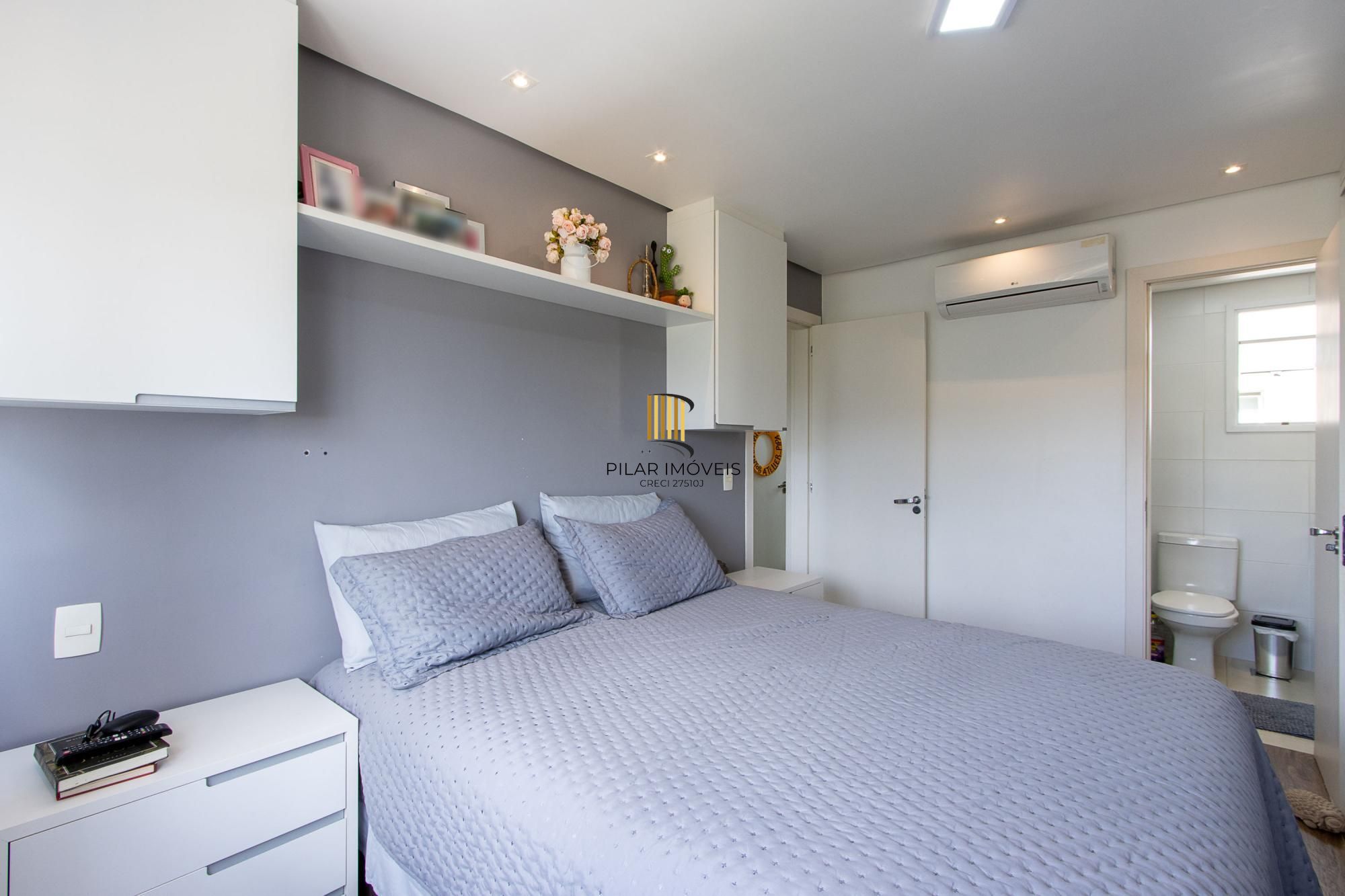 Apartamento MOBILIADO à venda - 2 dormitórios, suíte - Vista  perene