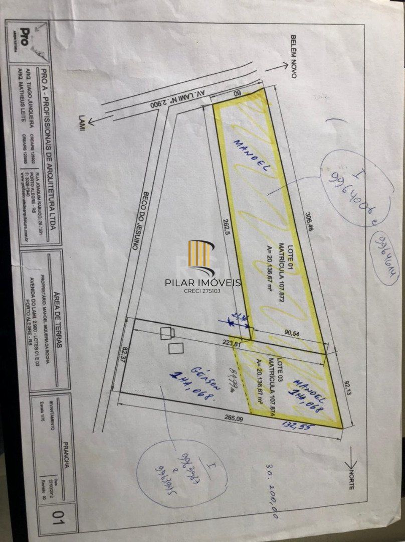 Area para Venda - 32.204m²,  Lageado