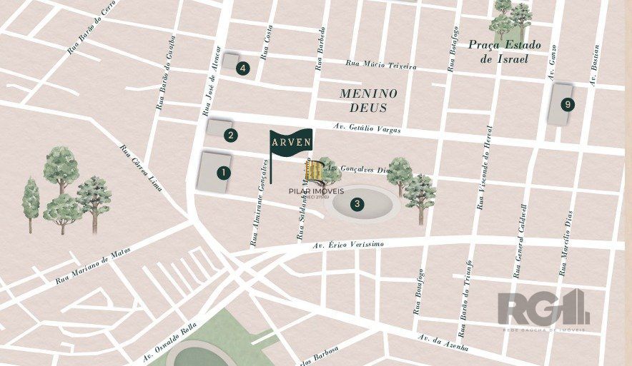 Apartamento 2 dormitórios no bairro Menino Deus