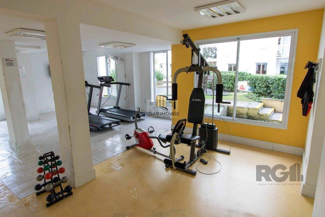 Apartamento de 50,85m2, 2 dormitórios, 1 banheiro e 1 vaga escriturada.