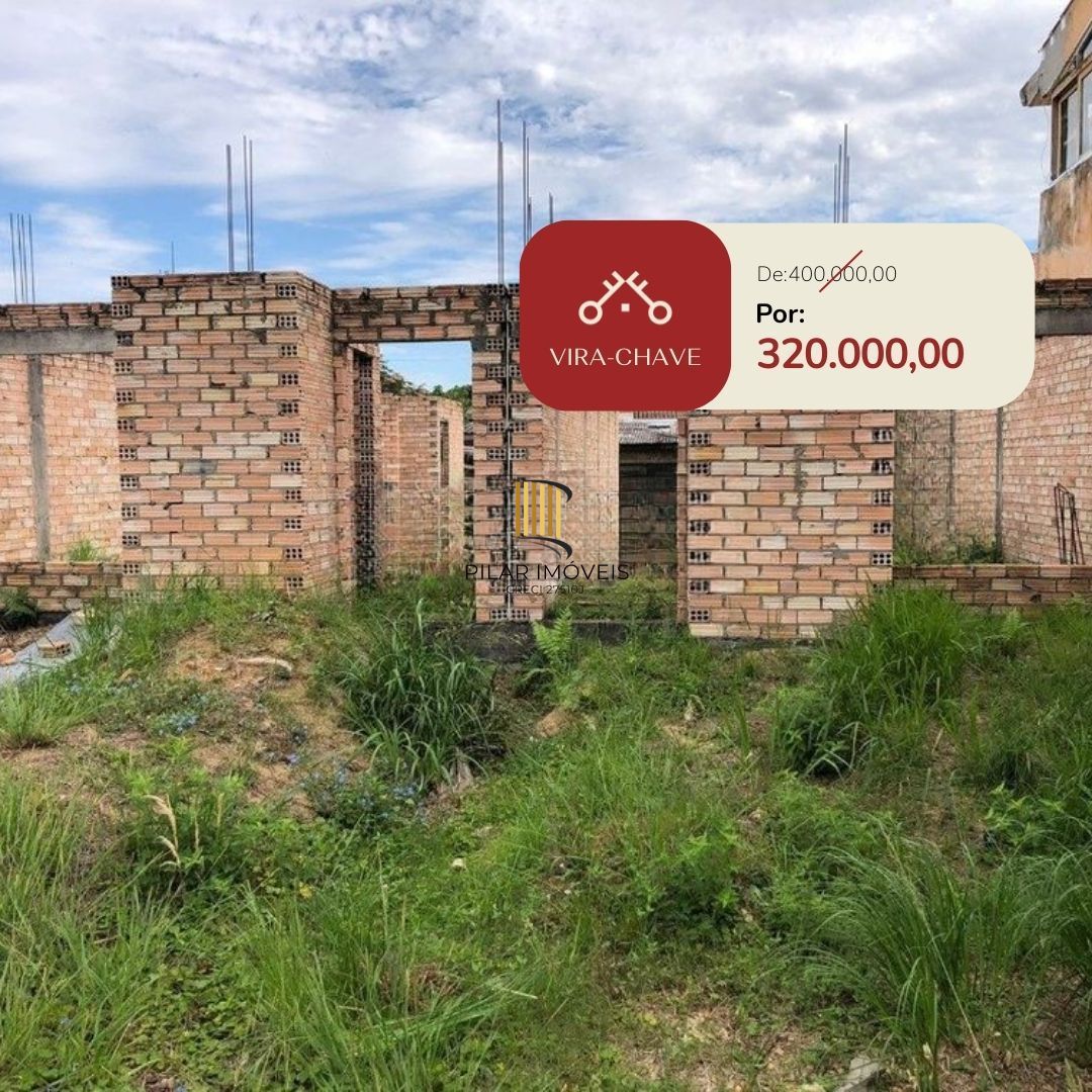 Terreno de 11x35 com projeto aprovado para duas casas de 167m2 com 3 dormitórios, amplo patio na frente e nos fundos. - Pilar Imóveis