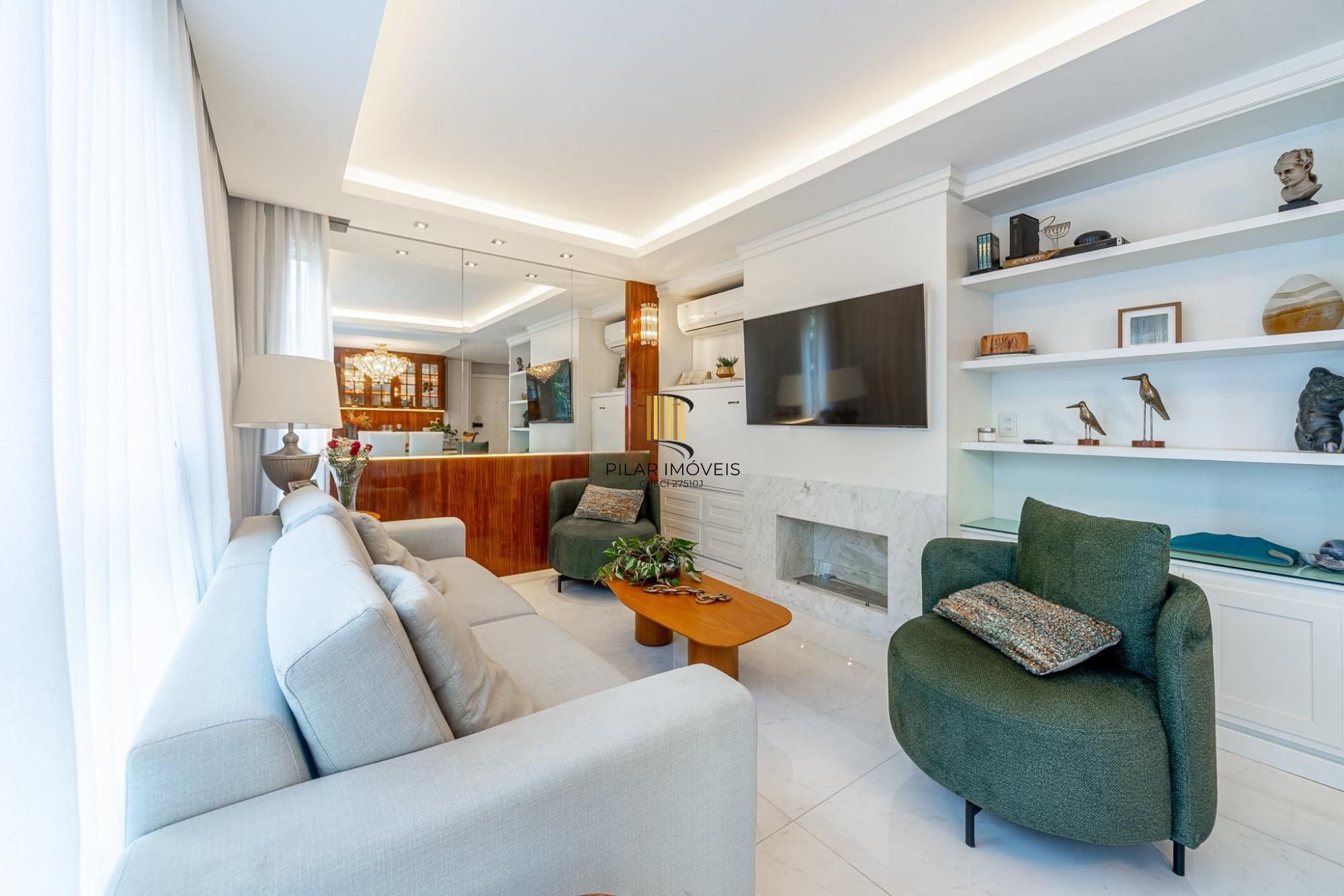 Apartamento 3 dormitórios, sendo 3 suítes e 2 vagas no Petropolis - Pilar Imóveis