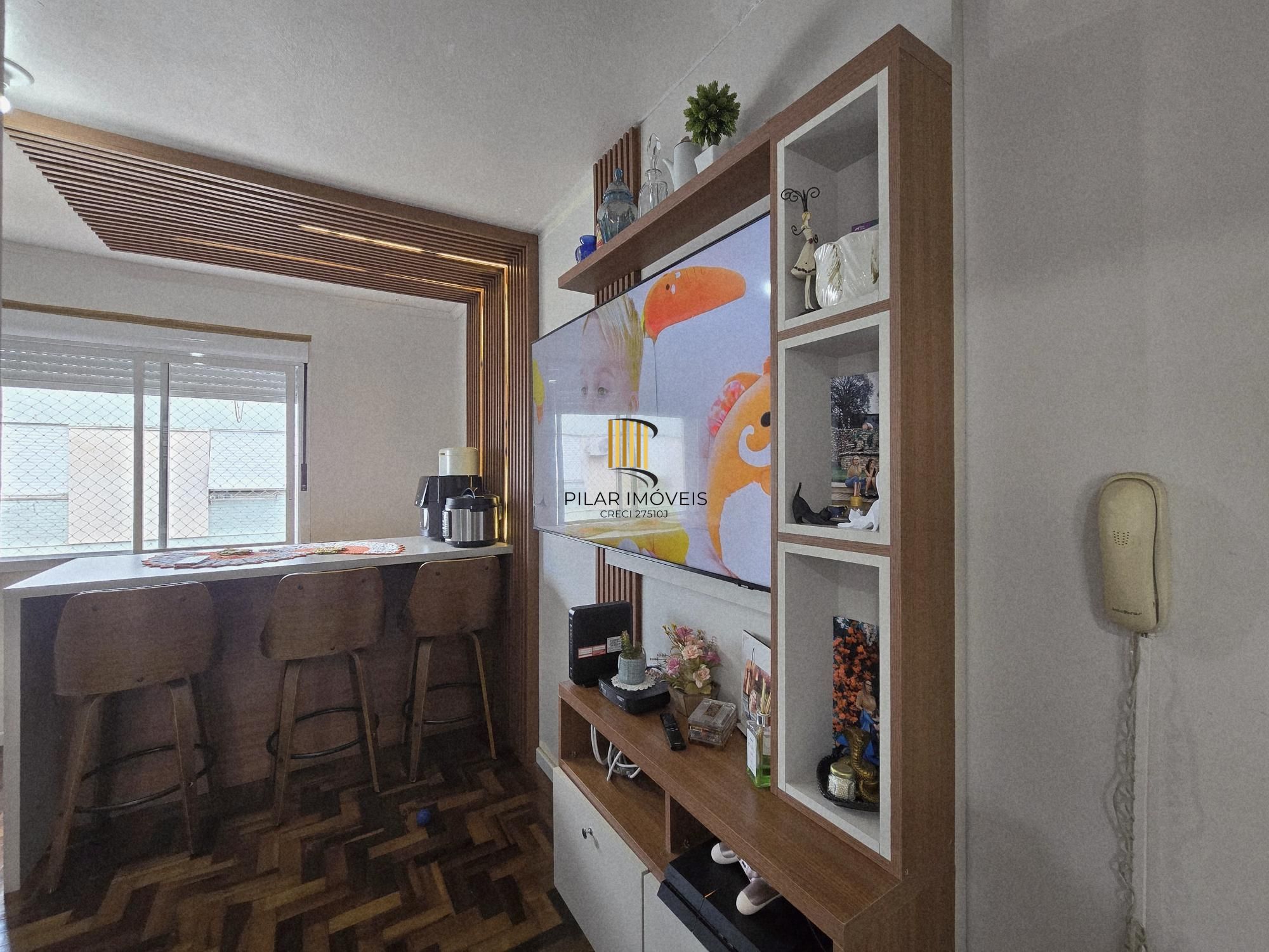 Apartamento no Cristal com 3 quartos e vaga rotativa