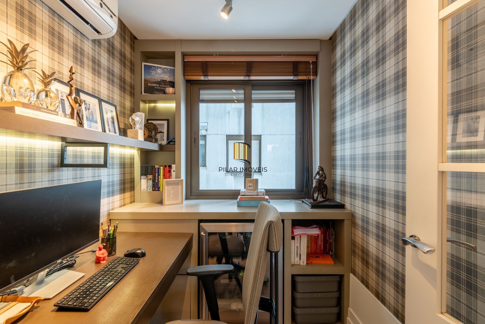 Apartamento exclusivo, decorado com requinte e uma vista incrível!