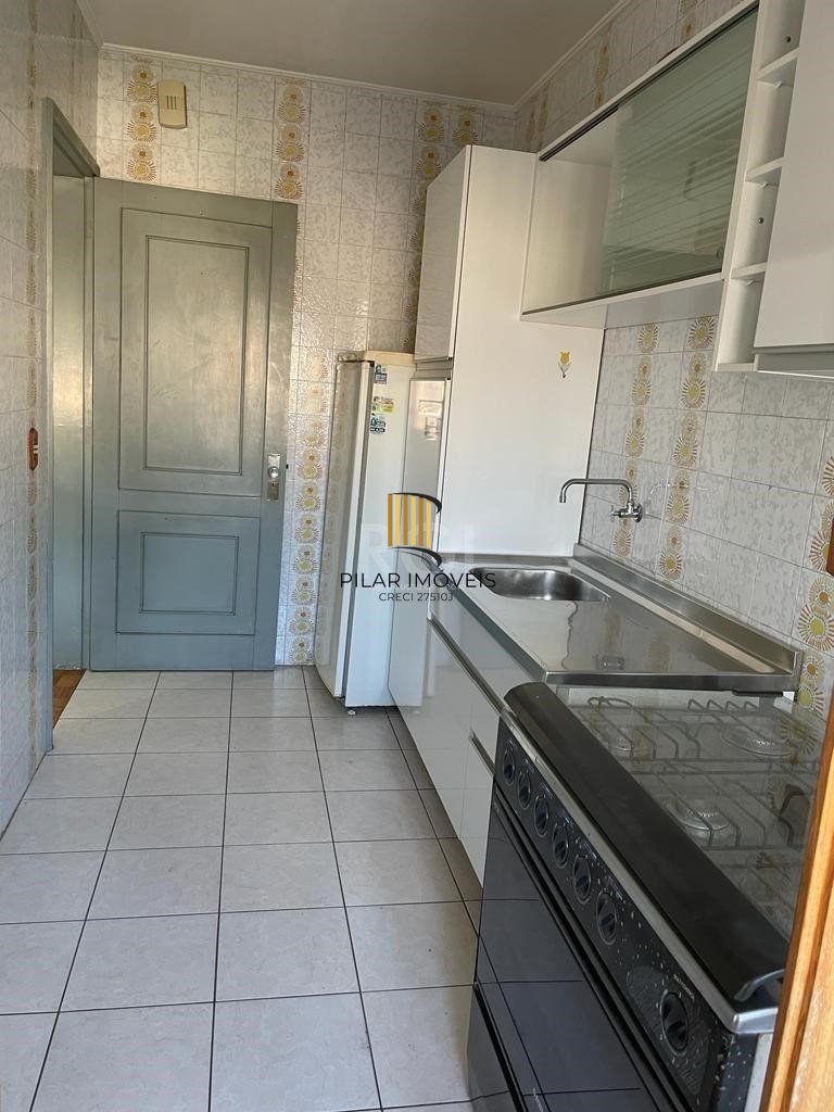 Apartamento de 1 dormitório mobiliado, sala, cozinha mobiliada