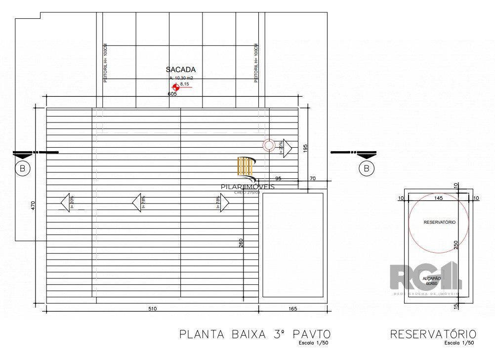 Casa Condominio 3 Dormitório(s) Bairro Espirito Santo