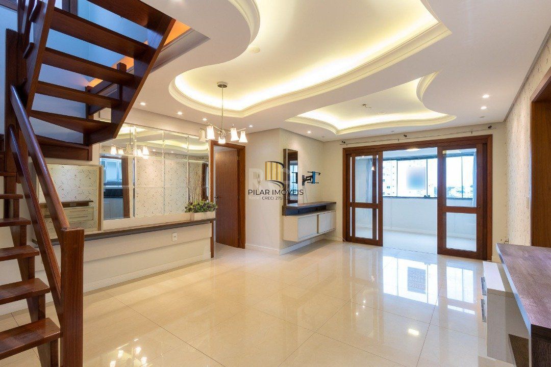 Cobertura para Venda - 247.08m², 3 dormitórios, sendo 1 suites, 2 vagas - Vila Ipiranga - Pilar Imóveis