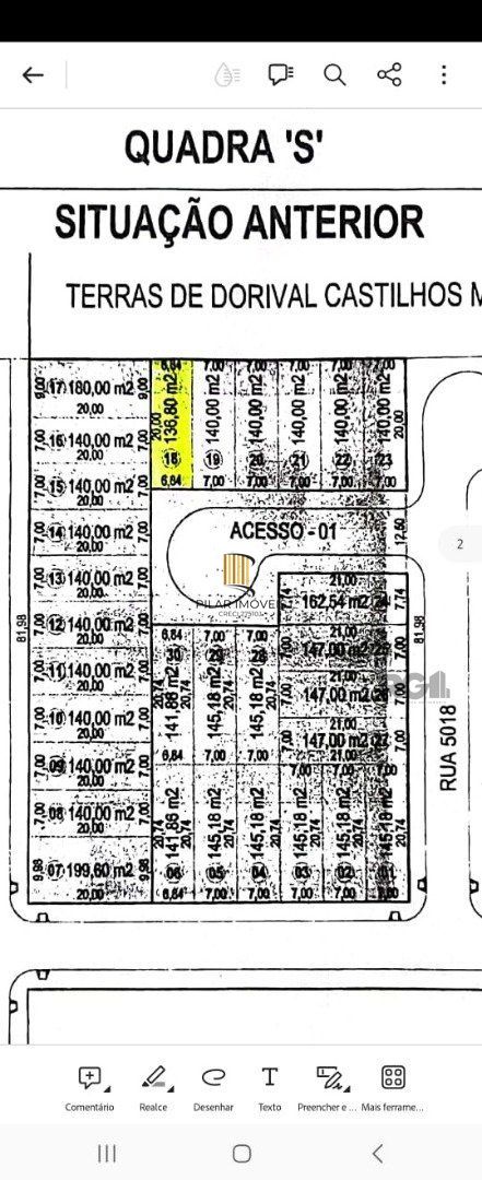 Terreno Bairro Aberta dos Morros, 136m²