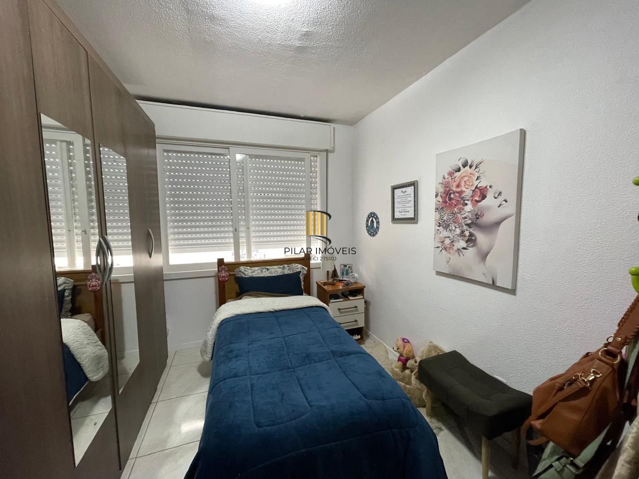 Apartamento 01 dormitório bairro Triteza com 47,06m² privativos.