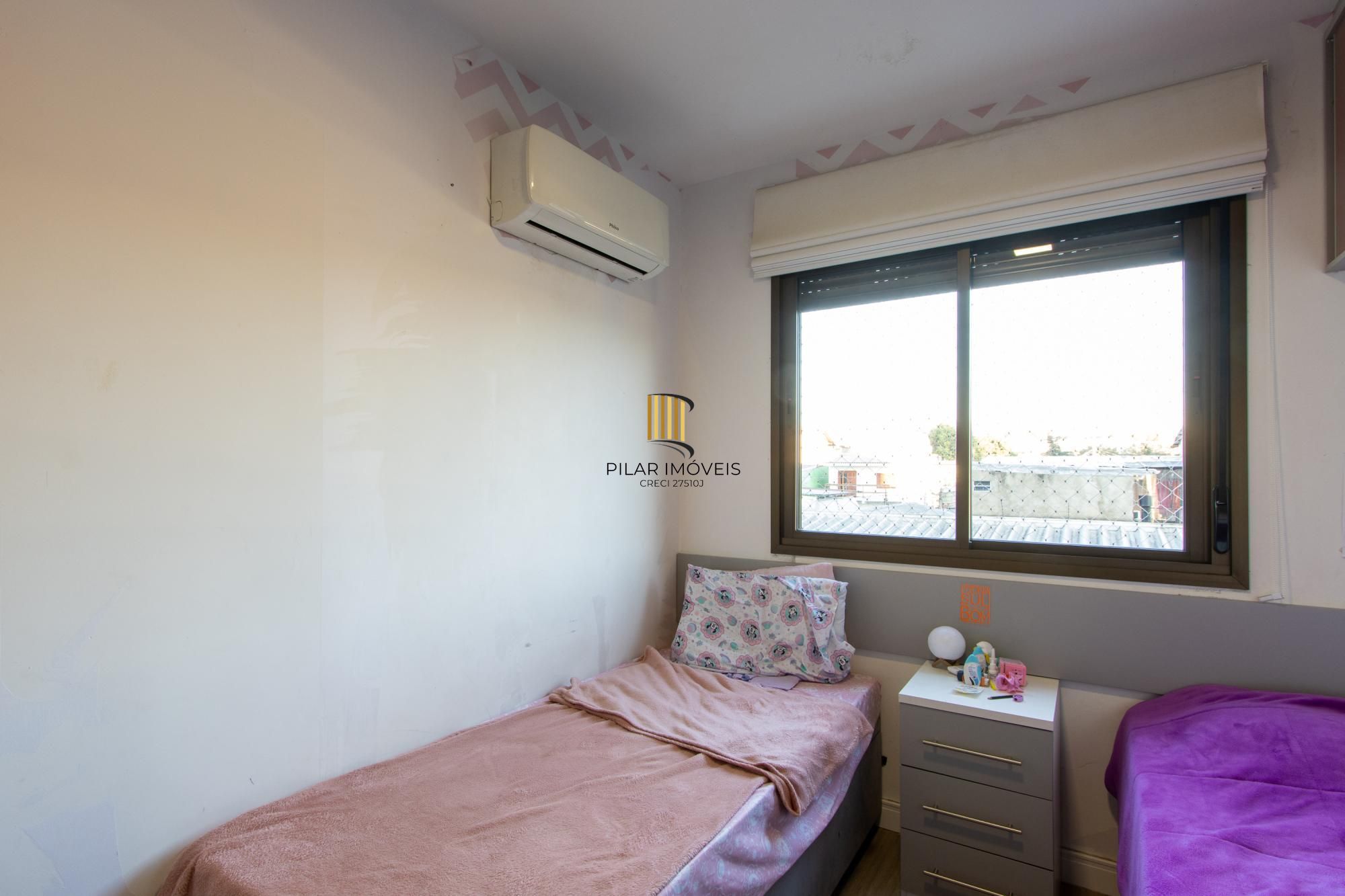 Apartamento de 62m²,  2 dormitórios com suíte, churrasqueira, vaga coberta, infraestrutura completa, na zona sul de Porto Alegre.