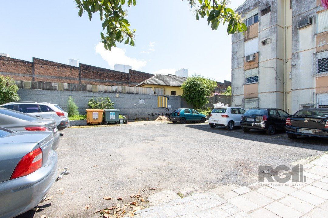 O apartamento com 46,68 m² de área privativa