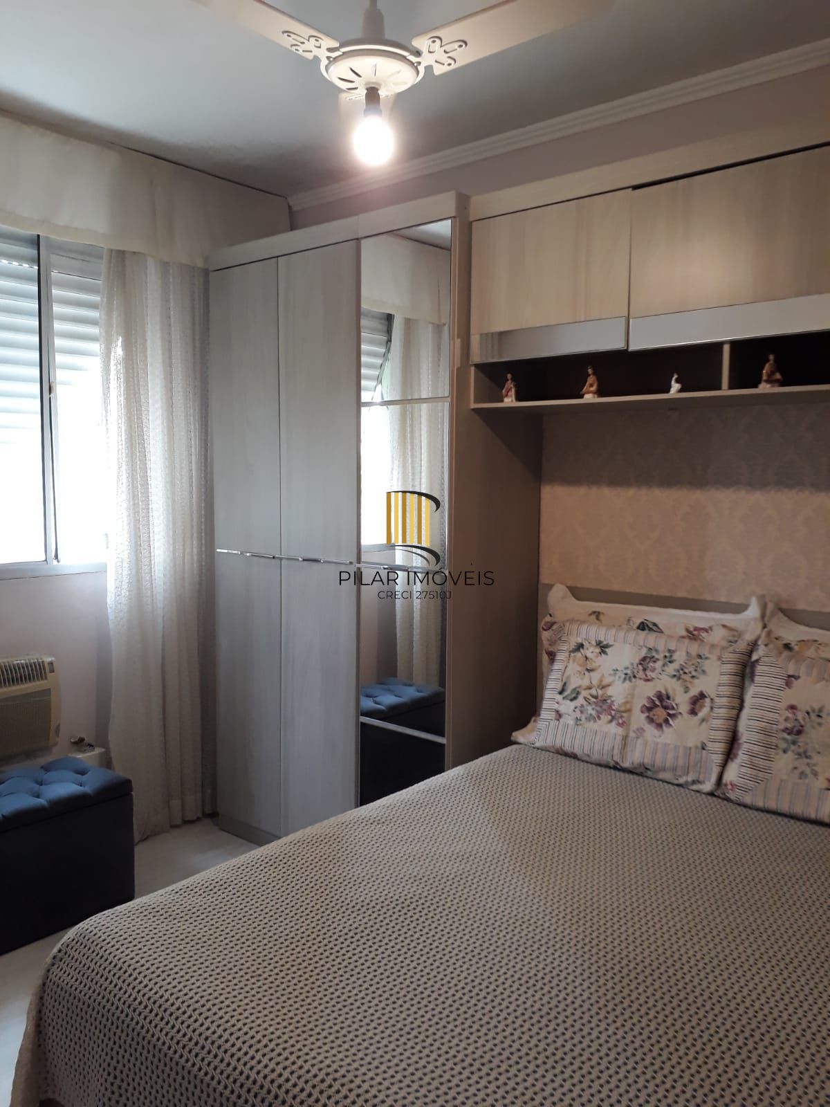 Apartamento de 52m², 1 dormitório, no Bairro Vila Nova, infraestrutura completa.