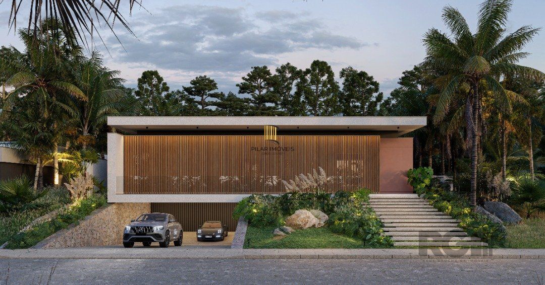 A casa conta com 434m2 de área construída, mas com um aproveitamento total dos 1.012m2 do lote - Pilar Imóveis