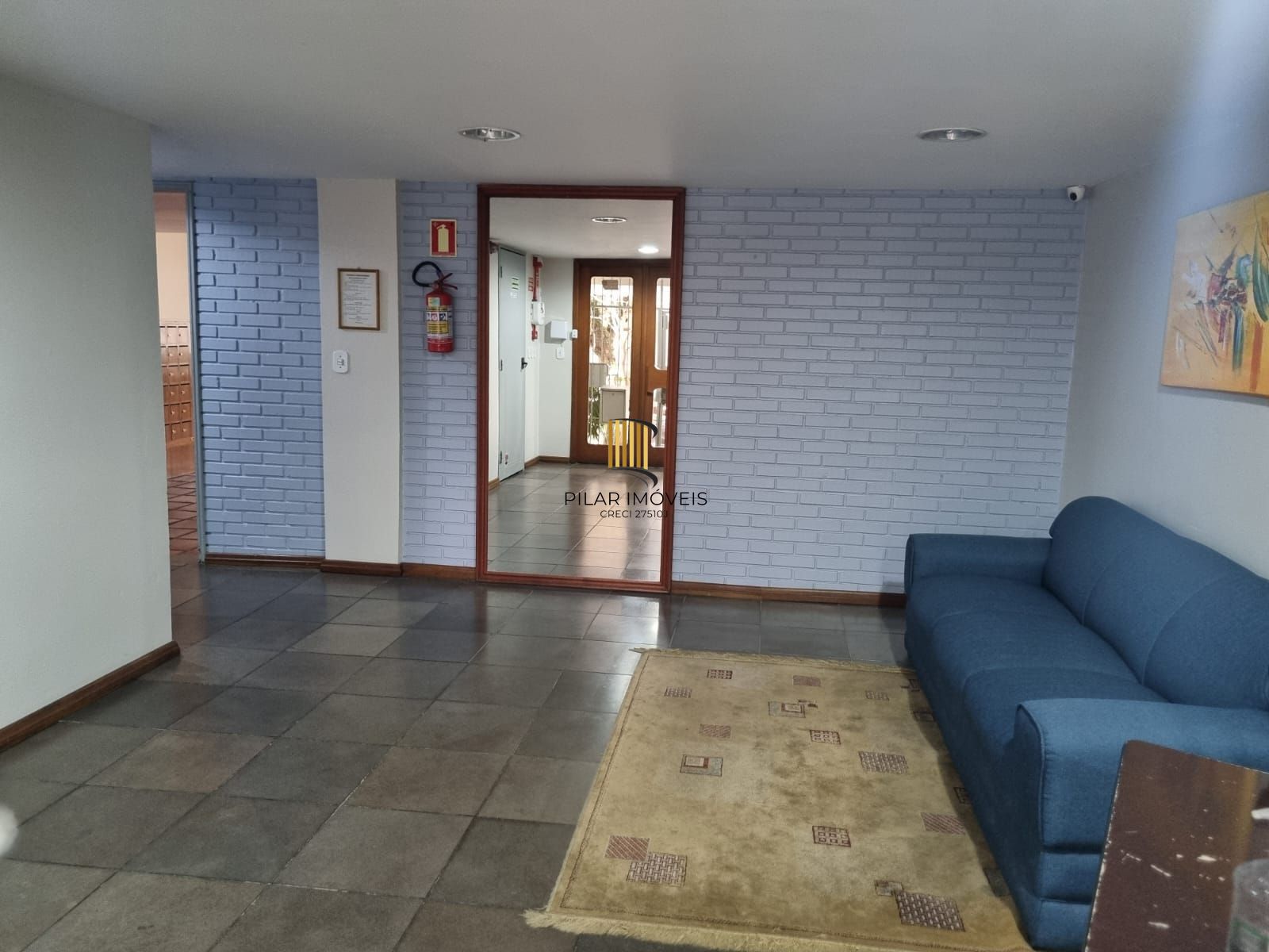 Apartamento de 1 dormitório com sacada no Centro Histórico.