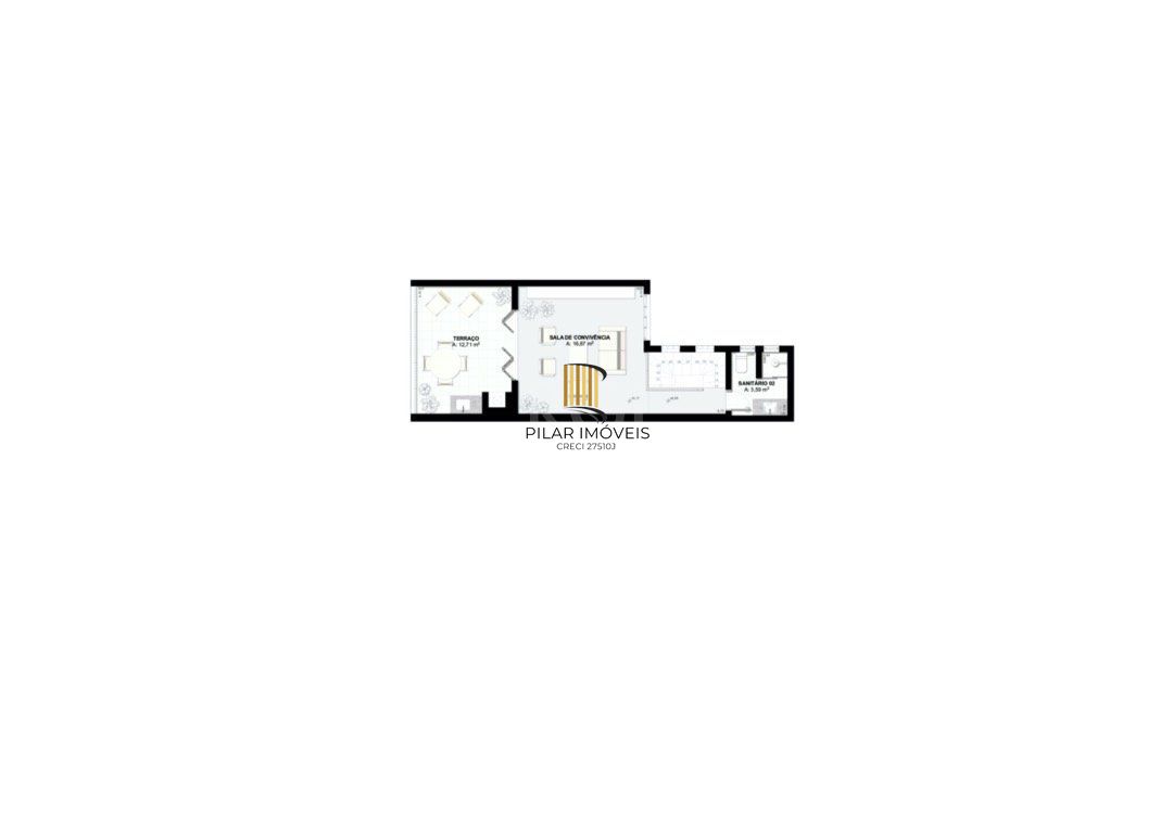 Casa para Venda - 130m², 3 dormitórios, sendo 1 suites, Cidade Baixa