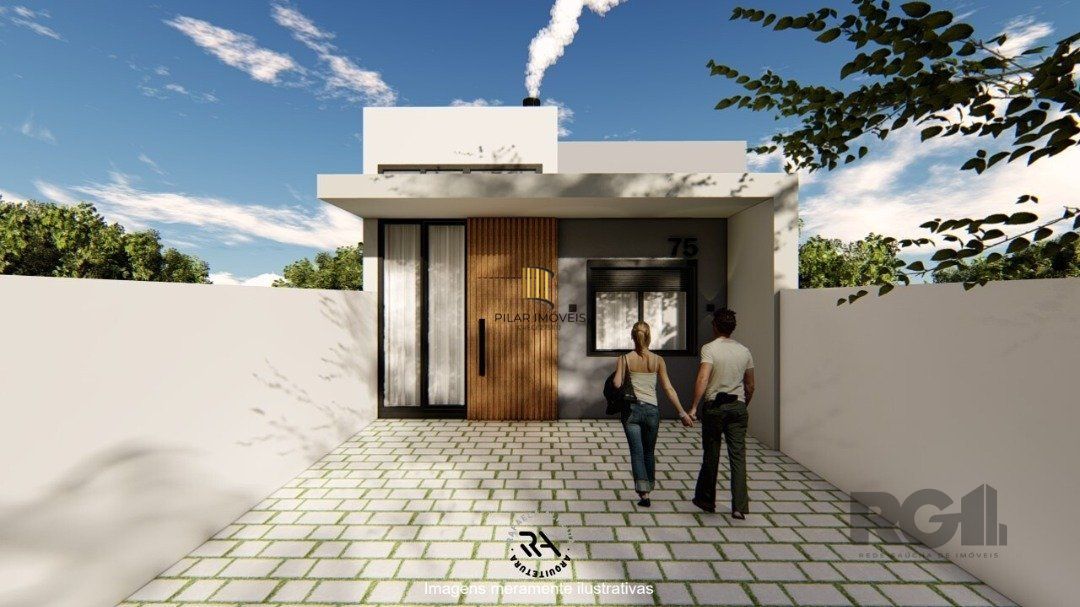 Casa 3 dormitórios no bairro Hípica